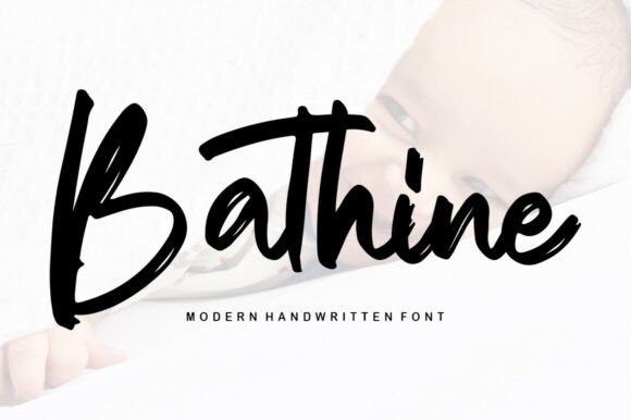 Bathine: The Magical Script Font for Elegant Designs