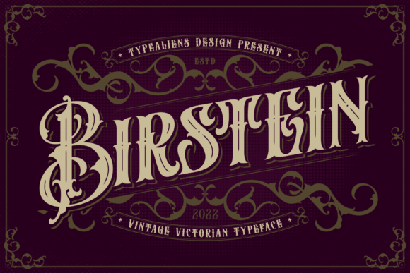 Birstein: The Blackletter Font for Bold, Vintage Branding