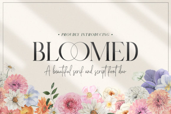 Bloomed Duo: A Font Pairing for Cheerful, Chic Designs
