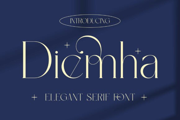 Diemha: A Serif Font for Enchanting Visual Stories