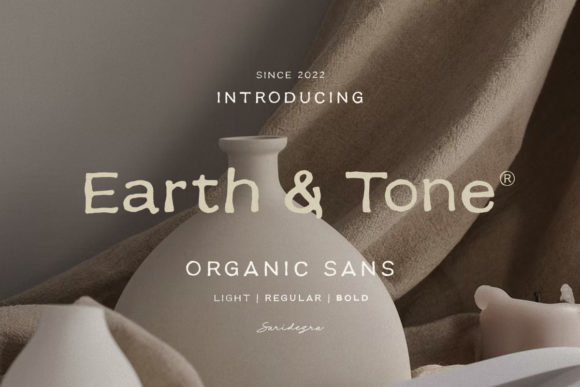Earth Tone: The Versatile Sans Serif for Modern Designers