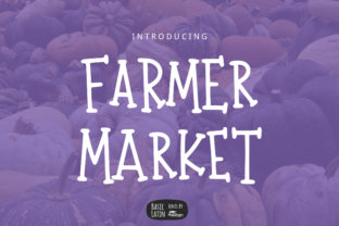 Farmer Market: The Charm of a Serif Font with a Twist