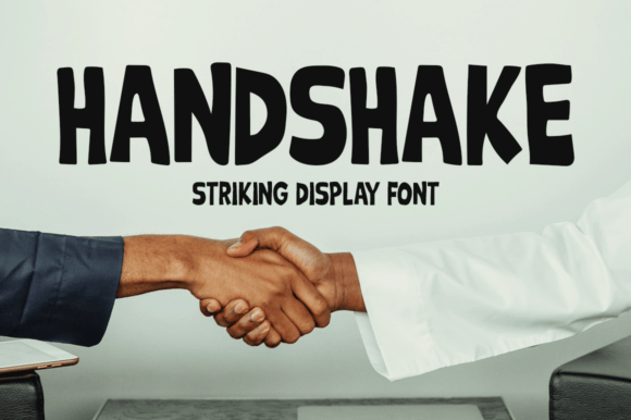 Handshake: The Display Font for Bold, Unforgettable Designs