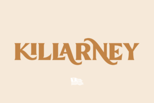 Killarney: A Bold Display Font for Modern Branding