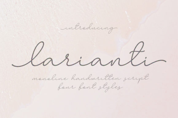 Larianti Monoline: Adding a Romantic Touch to Your Designs