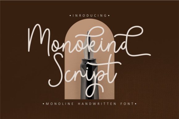 Monokind Script: A Friendly Handwritten Font for Authentic Design