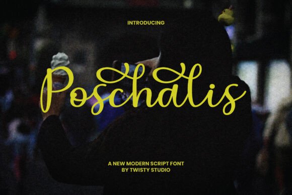 Poschalis: A Modern Script Font for Elegant Design