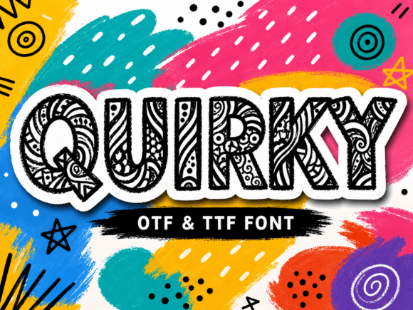 Quirky: The All-Caps Typeface for Unforgettable Branding