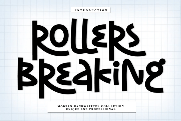 Rollers Breaking: A Sophisticated Script Font for Artisanal Branding