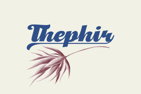 Thephir: A Handwritten Font That Feels Like Your Best Idea