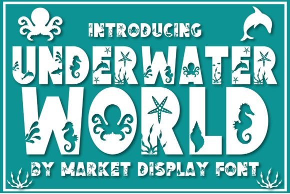 Underwater World: A Splash of Youthful Charm for Your Designs