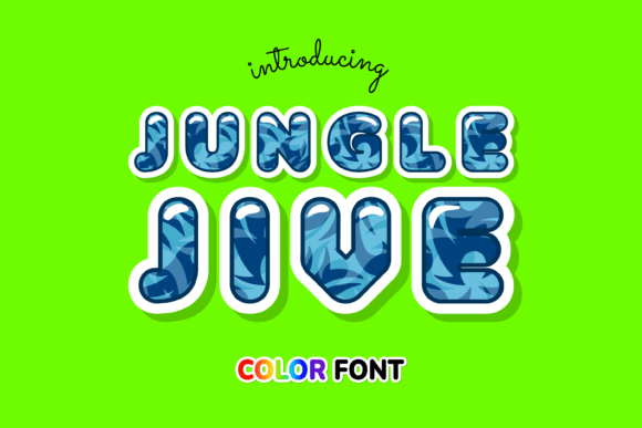 Unlocking Vibrant Designs: The Jungle Jive Color Font