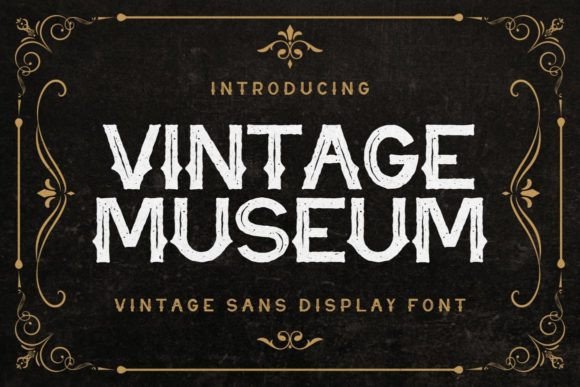 Vintage Museum: The Display Font with Timeless Character