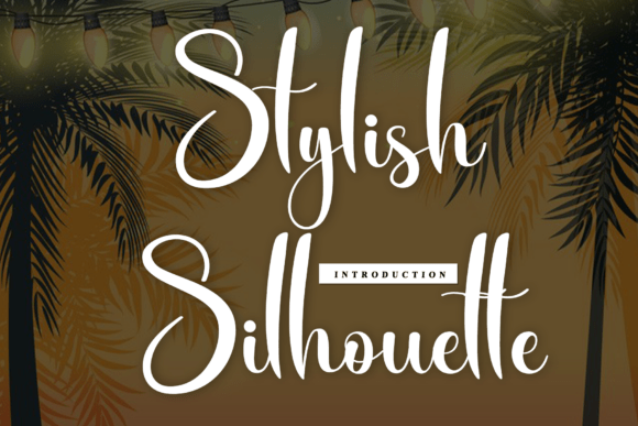 Why Stylish Silhouette Might Be Your New Favorite Handwritten Font