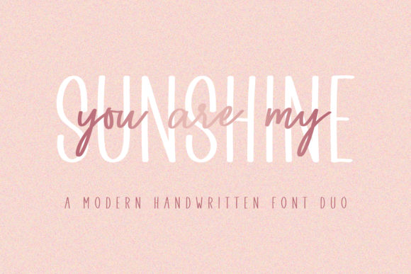 Why You Are My Sunshine Is Your Next Go-To Creative Font